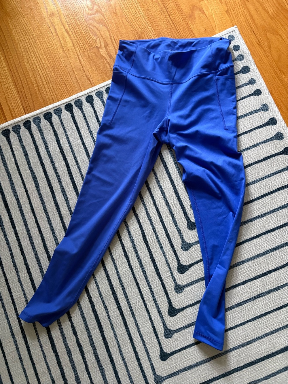 GAP Royal Blue High-Waist Performance Leggings